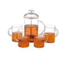 Haonai hot glassware product,french coffee press